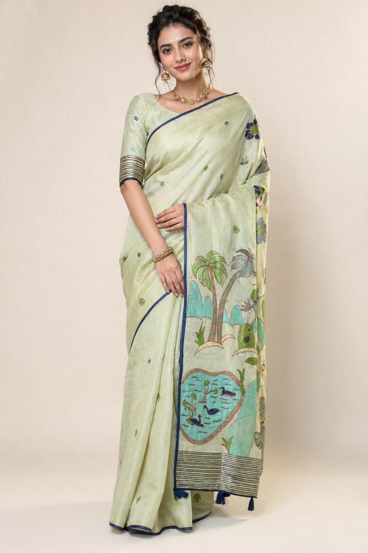 Komal Tan Pista Green 0104