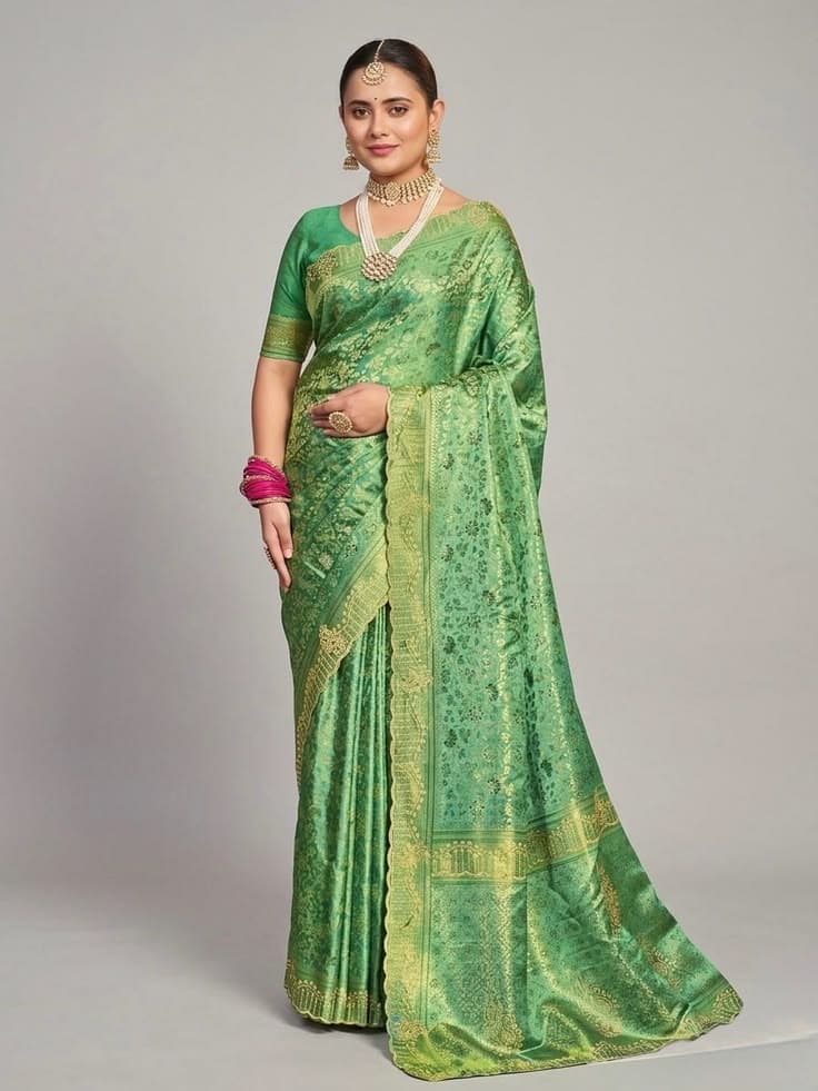Rajvastra Dusty  Green