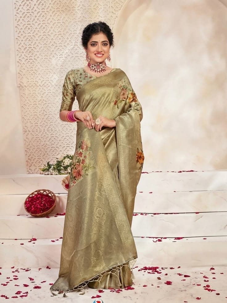 Divya Gold Saree