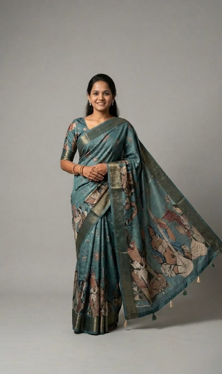 Urban Raani Gray Saree