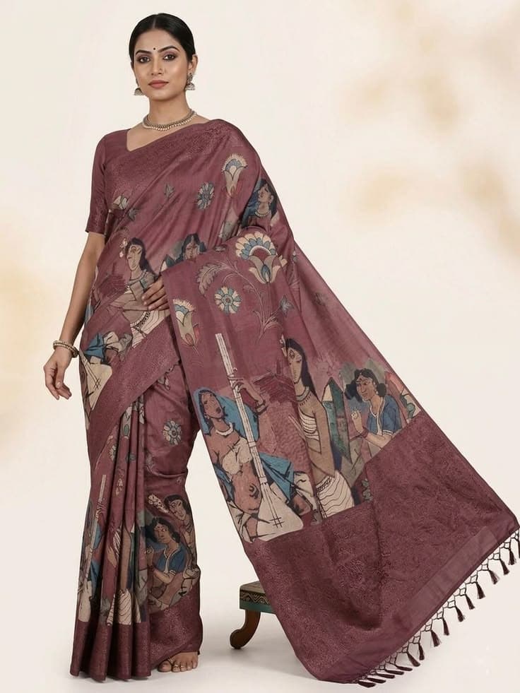 Urban Raani Pink Saree