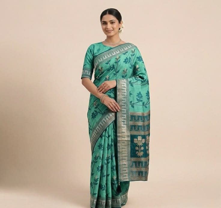 Komal Tan Pista Sage Blue 0505