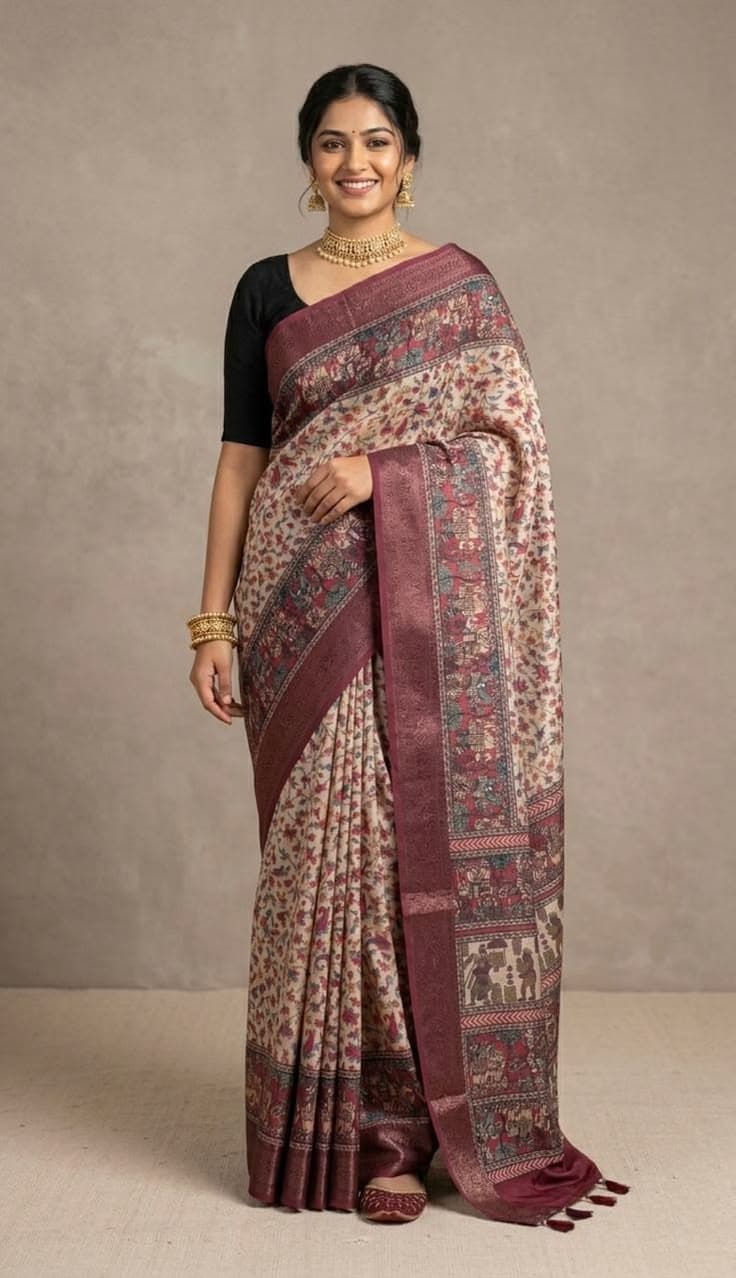 Rooh Mauve Saree